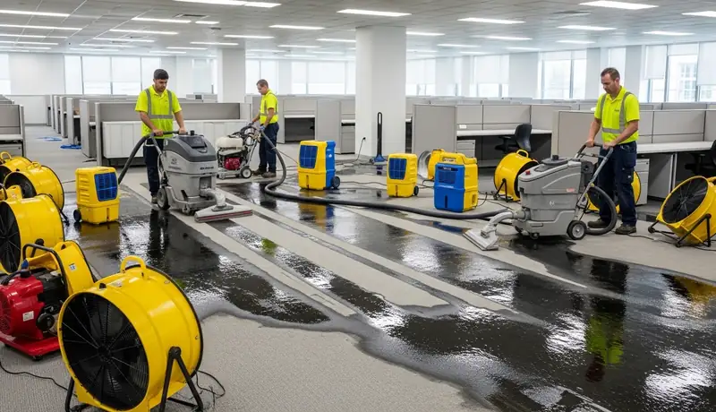 Commercial Water Damage Cleanup and Drying in Fair Oaks, CA in Fair Oaks, CA